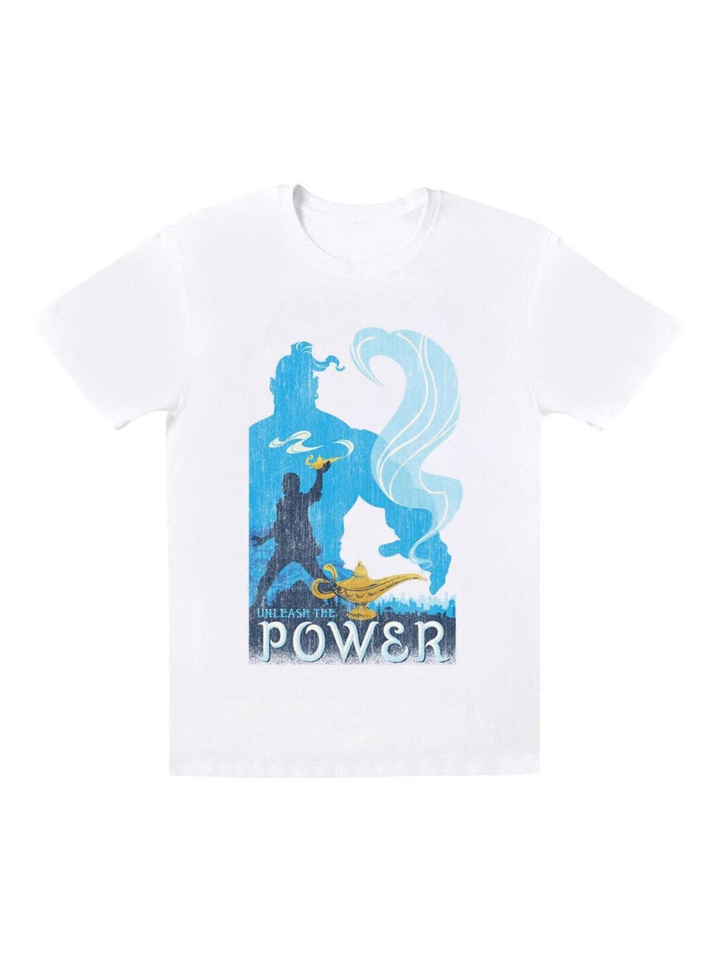 Disney - T-shirt UNLEASH THE POWER Blanc - Kiabi