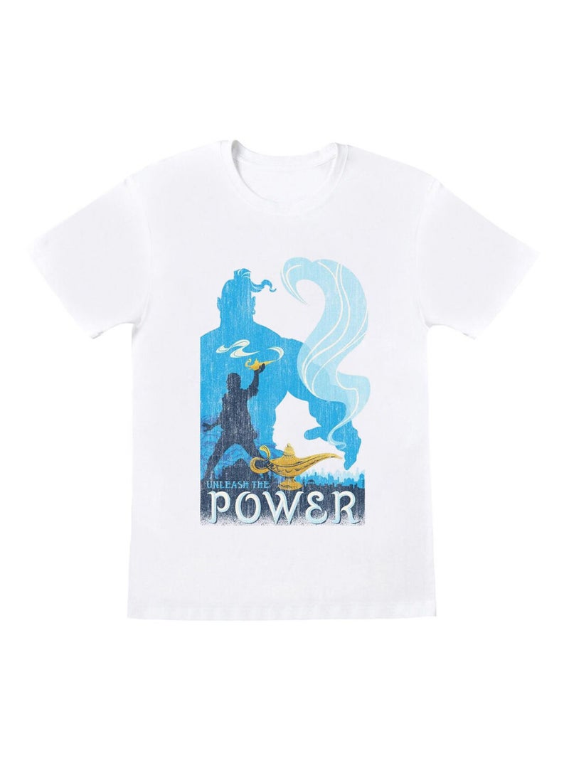 Disney - T-shirt UNLEASH THE POWER Blanc - Kiabi