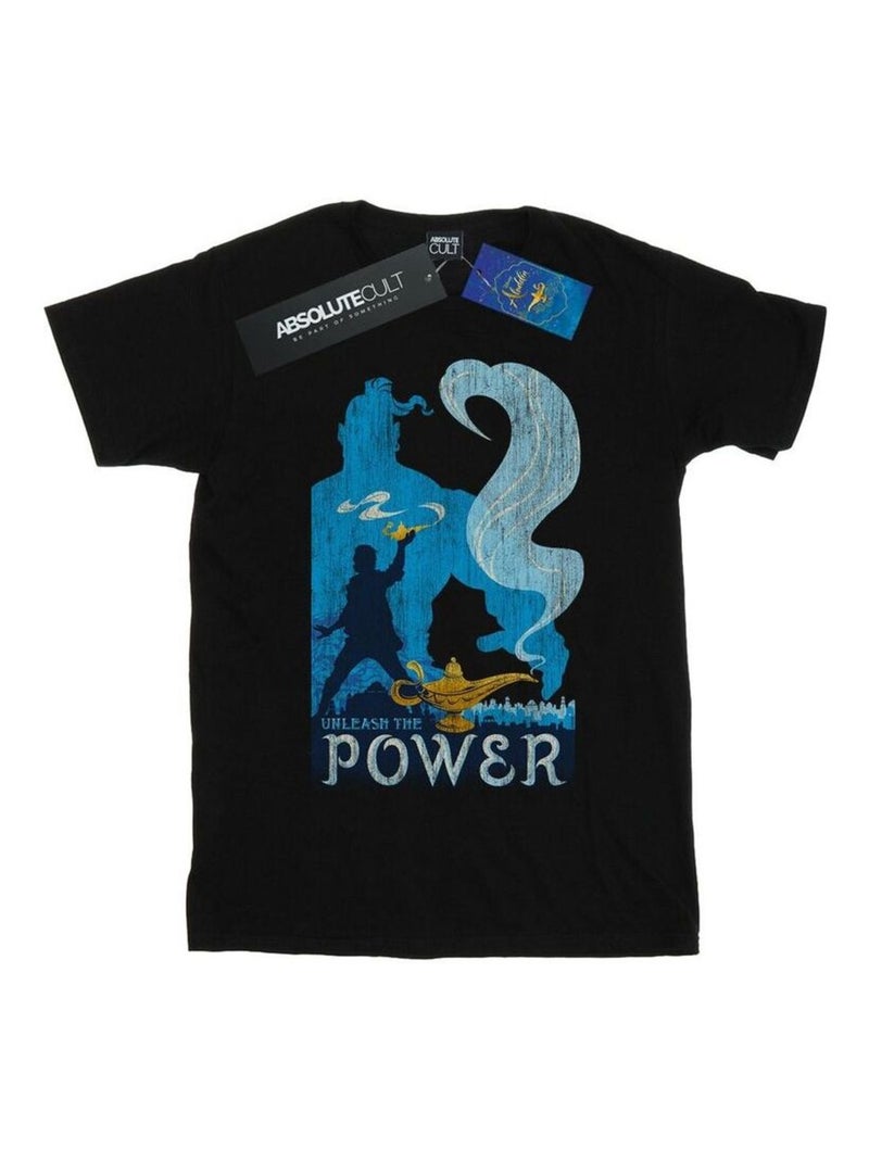 Disney - T-shirt UNLEASH THE POWER Noir - Kiabi