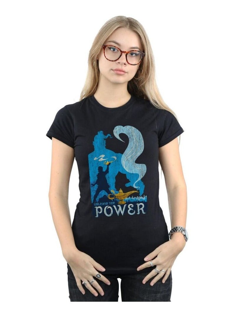 Disney - T-shirt UNLEASH THE POWER Noir - Kiabi