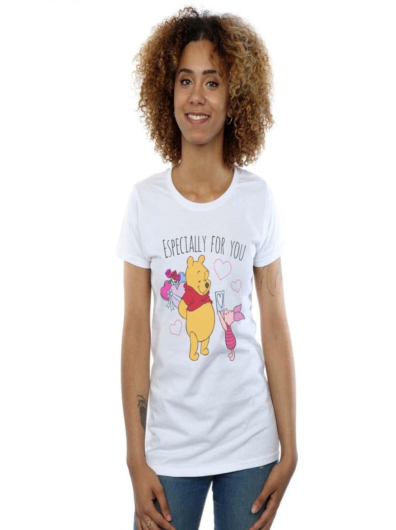 Disney - T-shirt VALENTINES GIFT Blanc - Kiabi