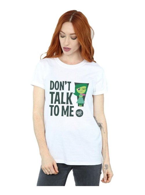 Disney - T-shirt Vice-versa DONT TALK TO ME - Kiabi