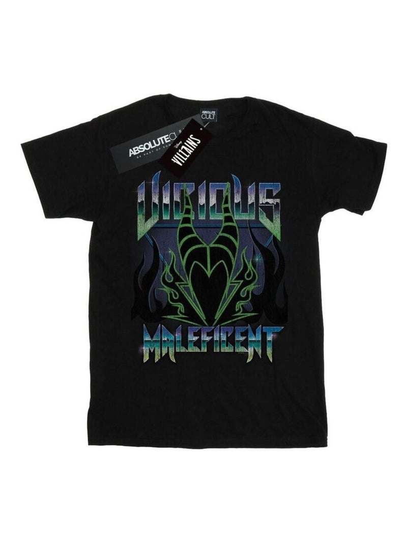 Disney - T-shirt VICIOUS Noir - Kiabi