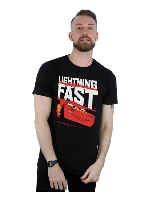 Disney - T-shirt Voitures LIGHTNING FAST - Kiabi