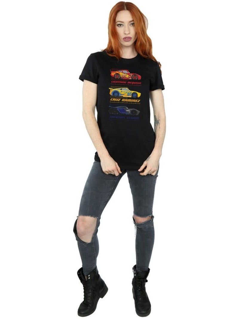 Disney - T-shirt Voitures Noir - Kiabi