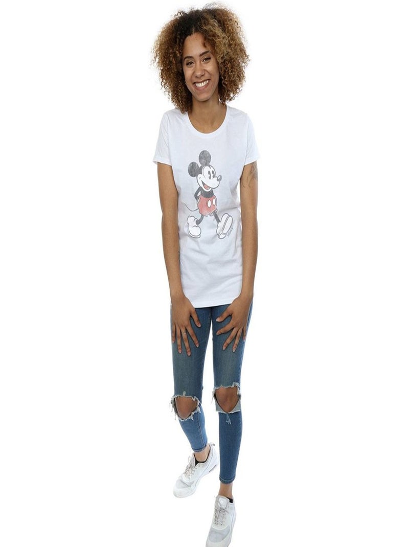 Disney - T-shirt WALKING Blanc - Kiabi