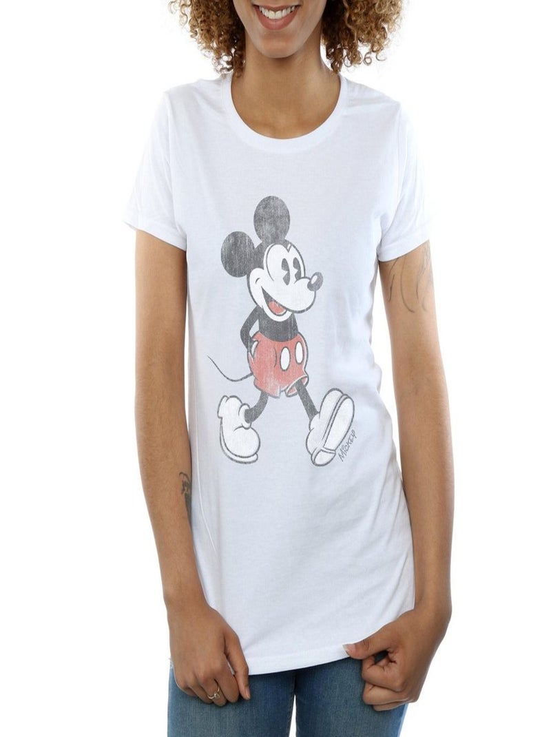 Disney - T-shirt WALKING Blanc - Kiabi