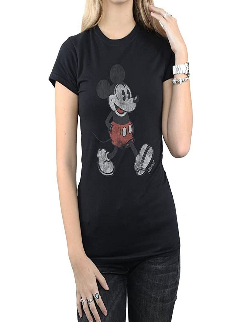 Disney - T-shirt WALKING Noir - Kiabi
