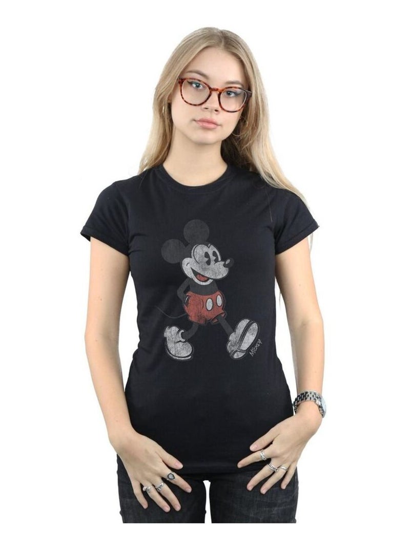 Disney - T-shirt WALKING Noir - Kiabi