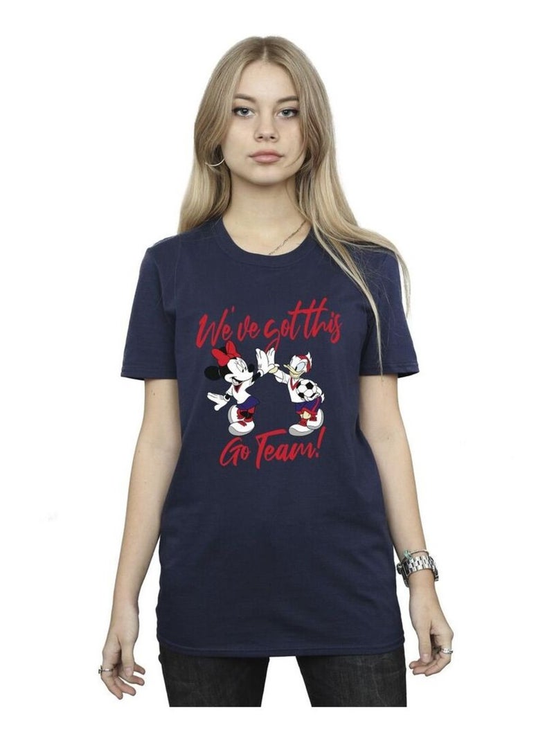 Disney - T-shirt WE'VE GOT THIS Bleu marine - Kiabi