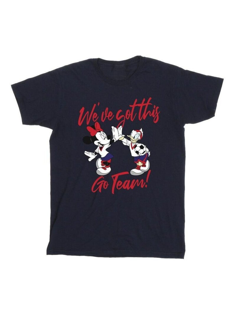 Disney - T-shirt WE'VE GOT THIS Bleu marine - Kiabi
