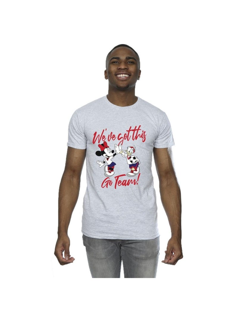 Disney - T-shirt WE'VE GOT THIS Gris chiné - Kiabi