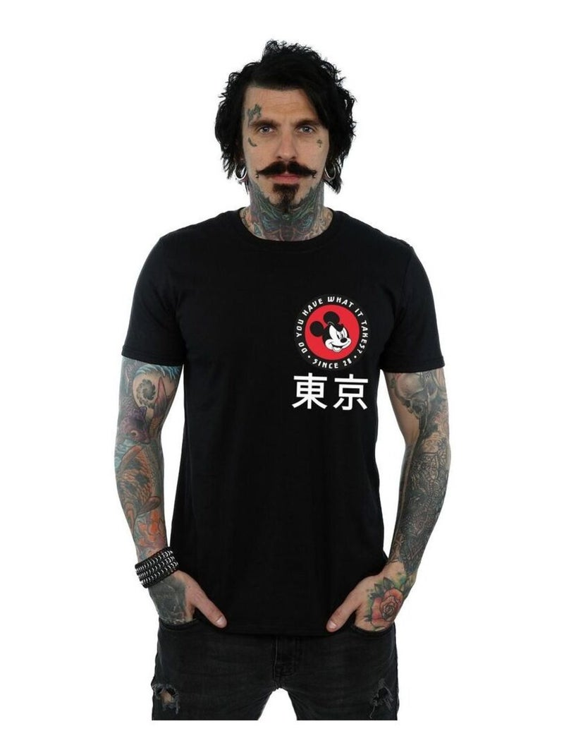 Disney - T-shirt WHAT Ça TAKES Noir - Kiabi