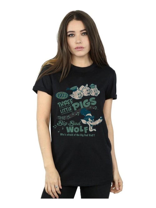 Disney - T-shirt WHO'S AFRAID OF THE BIG BAD WOLF - Kiabi