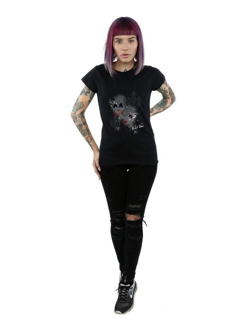 Disney - T-shirt WICKED Noir - Kiabi