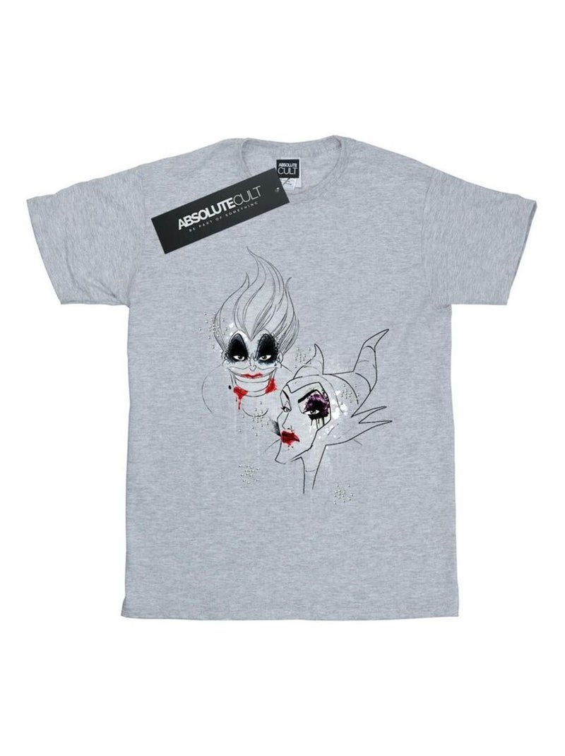 Disney - T-shirt WICKED WOMEN Gris chiné - Kiabi