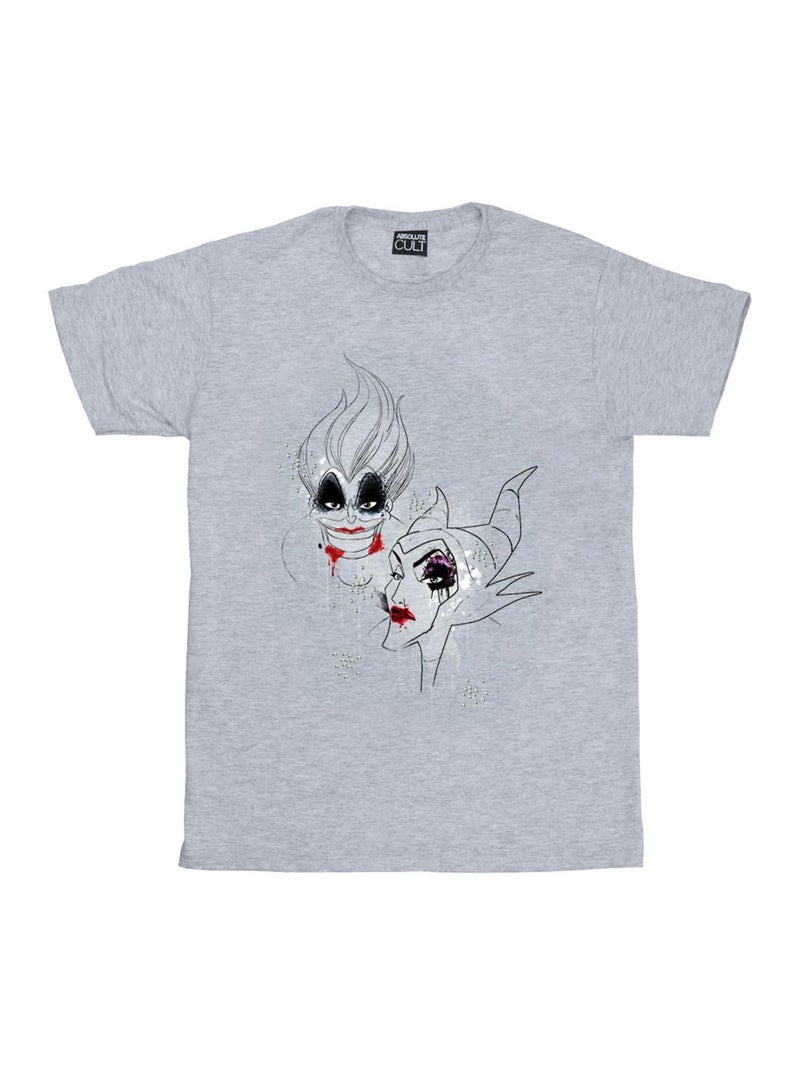 Disney - T-shirt WICKED WOMEN Gris chiné - Kiabi