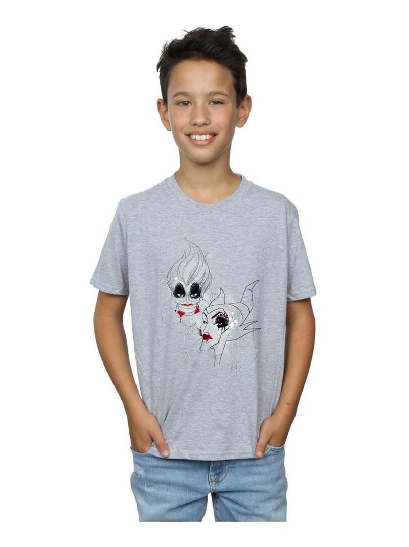 Disney - T-shirt WICKED WOMEN Gris chiné - Kiabi