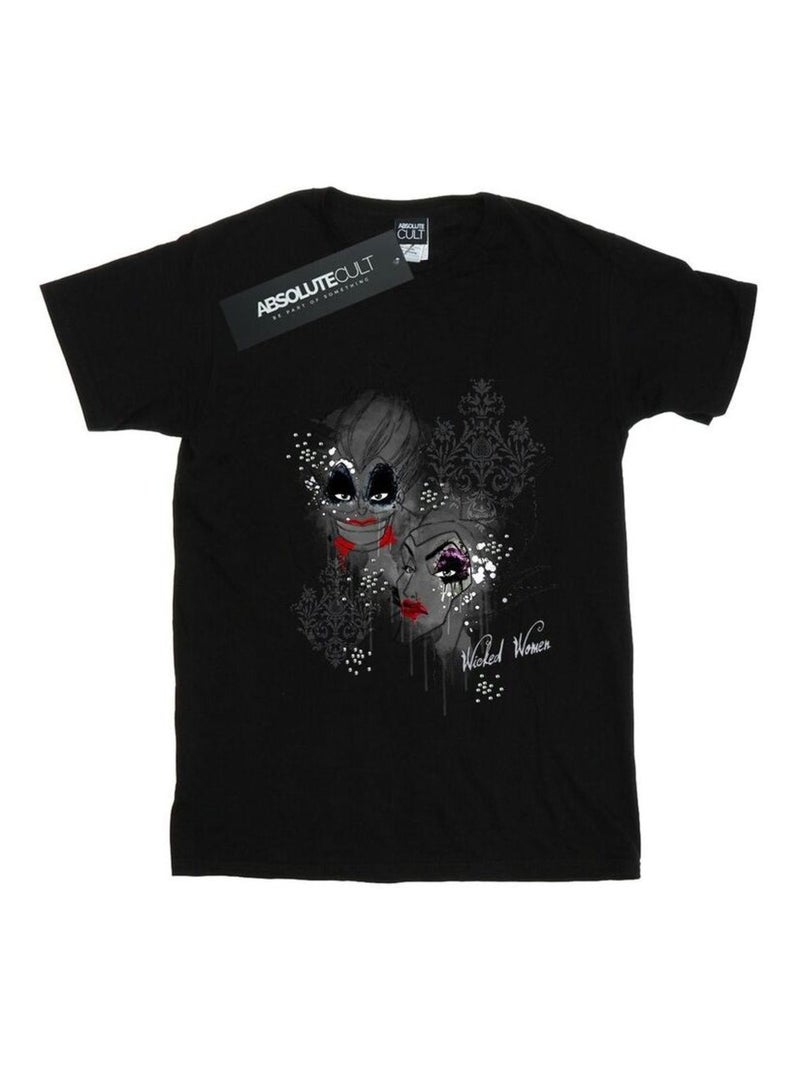Disney - T-shirt WICKED WOMEN Noir - Kiabi