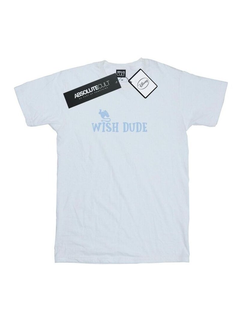 Disney - T-shirt WISH DUDE Blanc - Kiabi