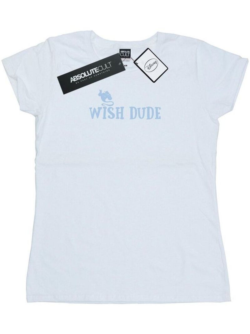 Disney - T-shirt WISH DUDE Blanc - Kiabi