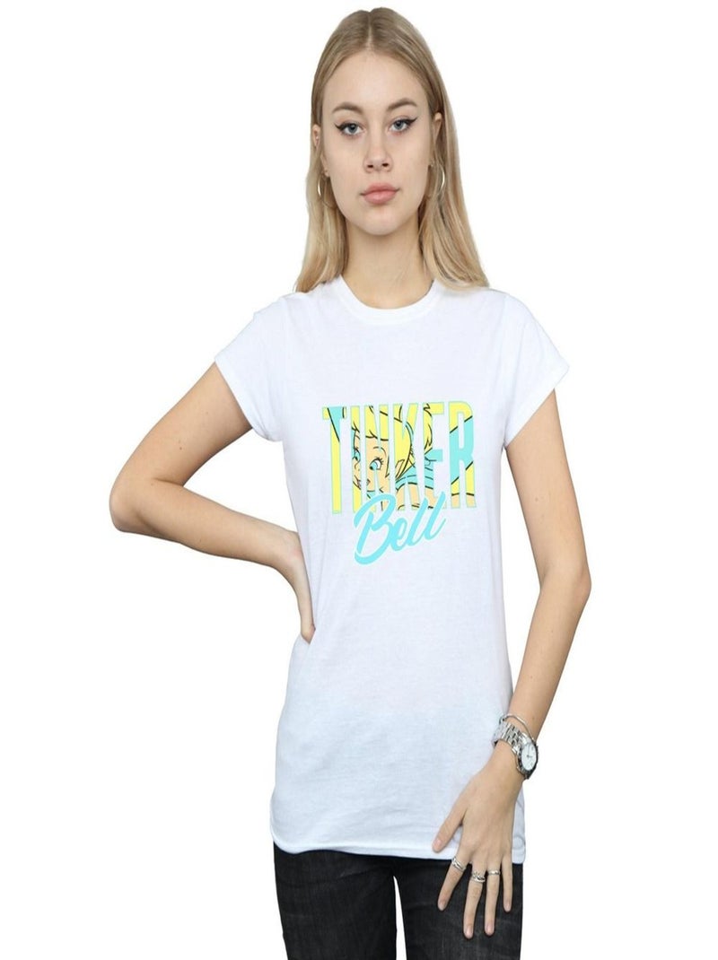 Disney - T-shirt WORDING Blanc - Kiabi