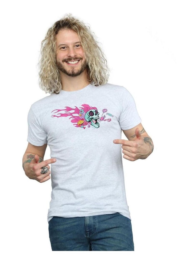 Disney - T-shirt WRECK Ça RALPH Gris chiné - Kiabi