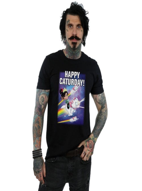 Disney - T-shirt WRECK Ça RALPH HAPPY CATURDAY - Kiabi