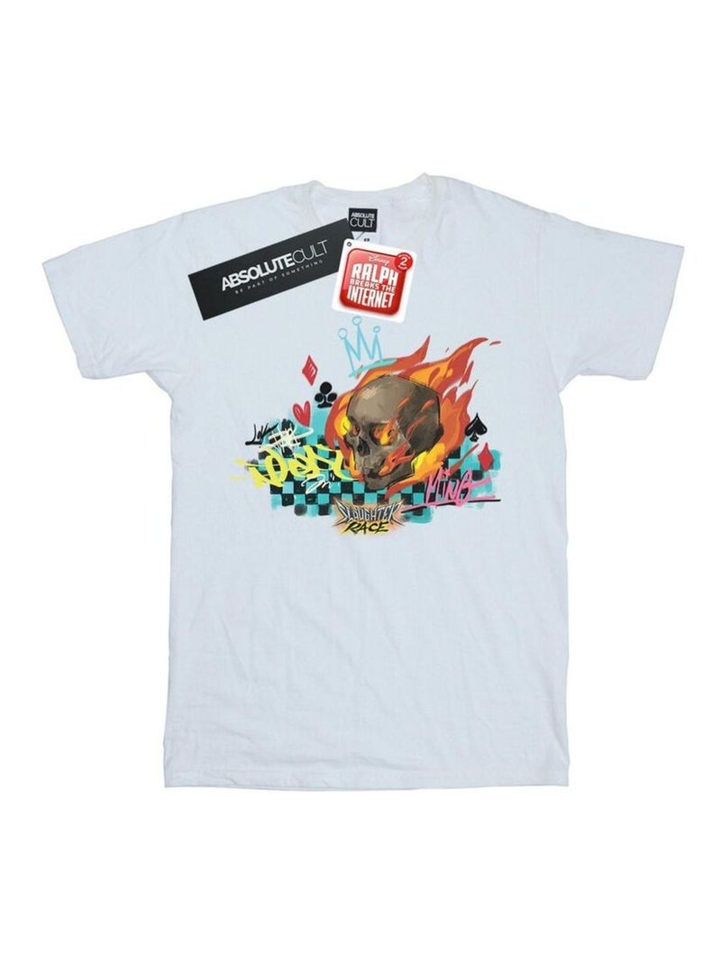 Disney - T-shirt WRECK IT RALPH Blanc - Kiabi