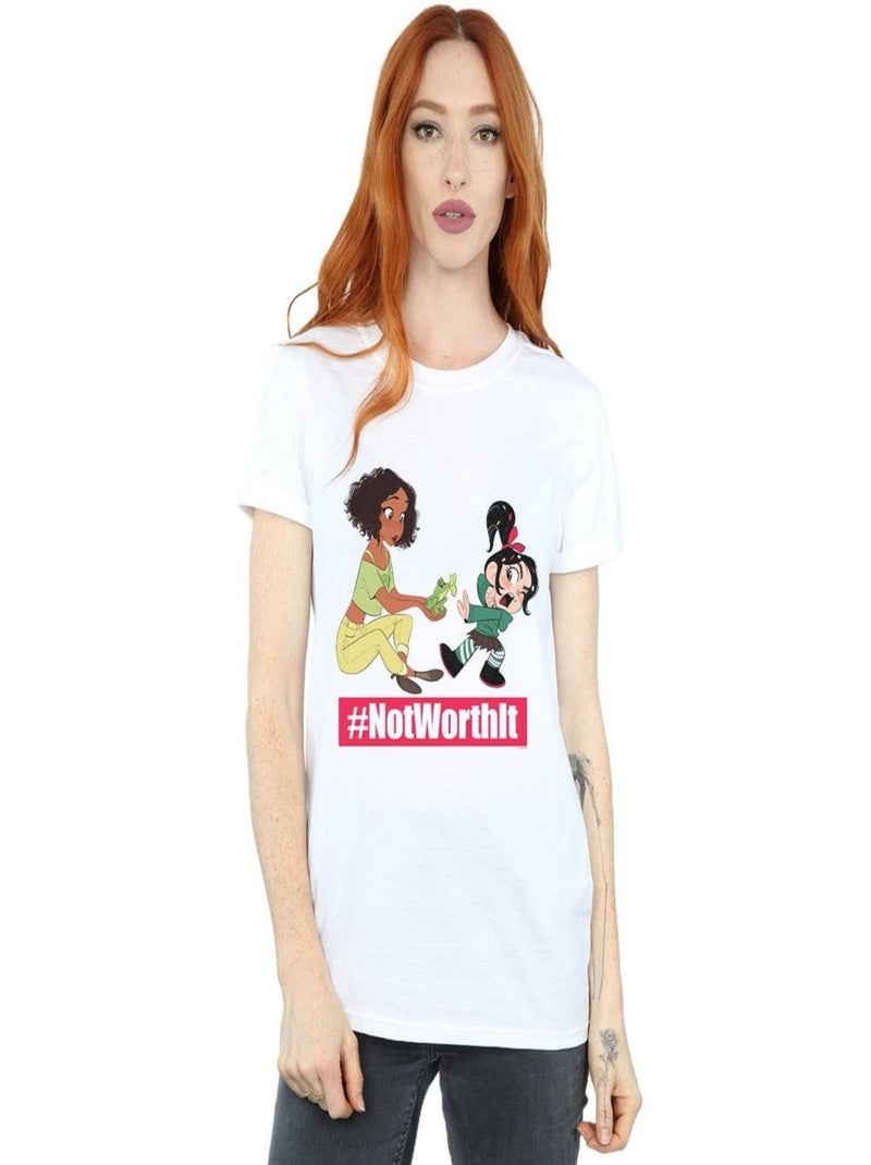 Disney - T-shirt WRECK IT RALPH Blanc - Kiabi