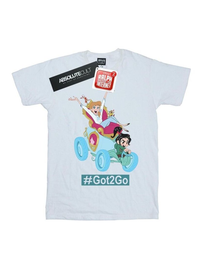 Disney - T-shirt WRECK IT RALPH Blanc - Kiabi