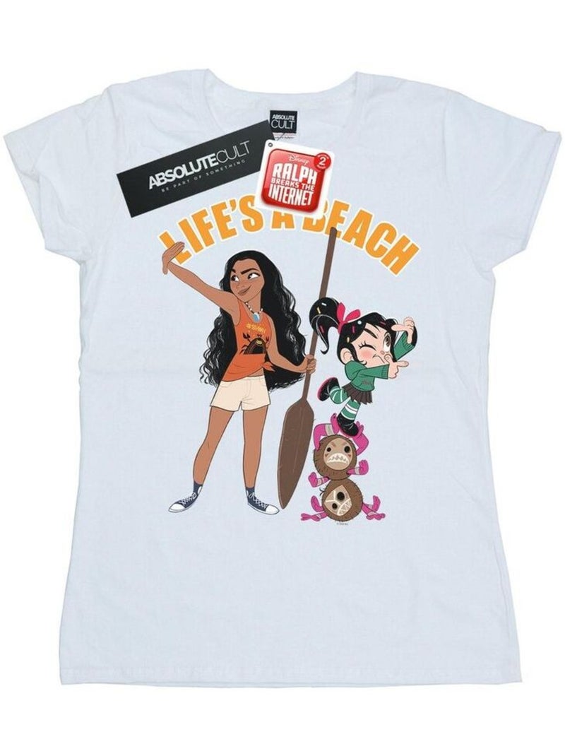 Disney - T-shirt WRECK IT RALPH Blanc - Kiabi