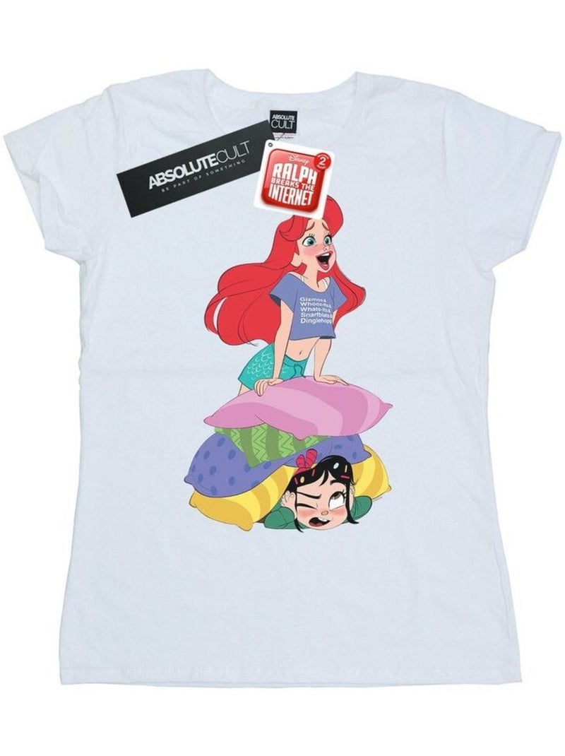 Disney - T-shirt WRECK IT RALPH Blanc - Kiabi