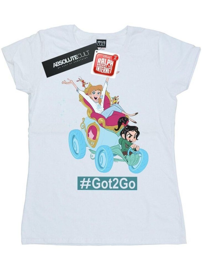 Disney - T-shirt WRECK IT RALPH Blanc - Kiabi