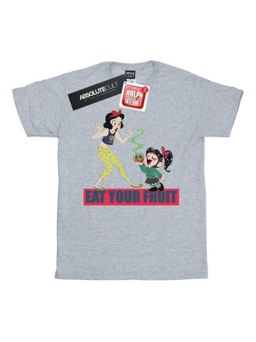 Disney - T-shirt WRECK IT RALPH EAT YOUR FRUIT - Kiabi Disney - T-shirt WRECK IT RALPH EAT YOUR FRUIT - Kiabi