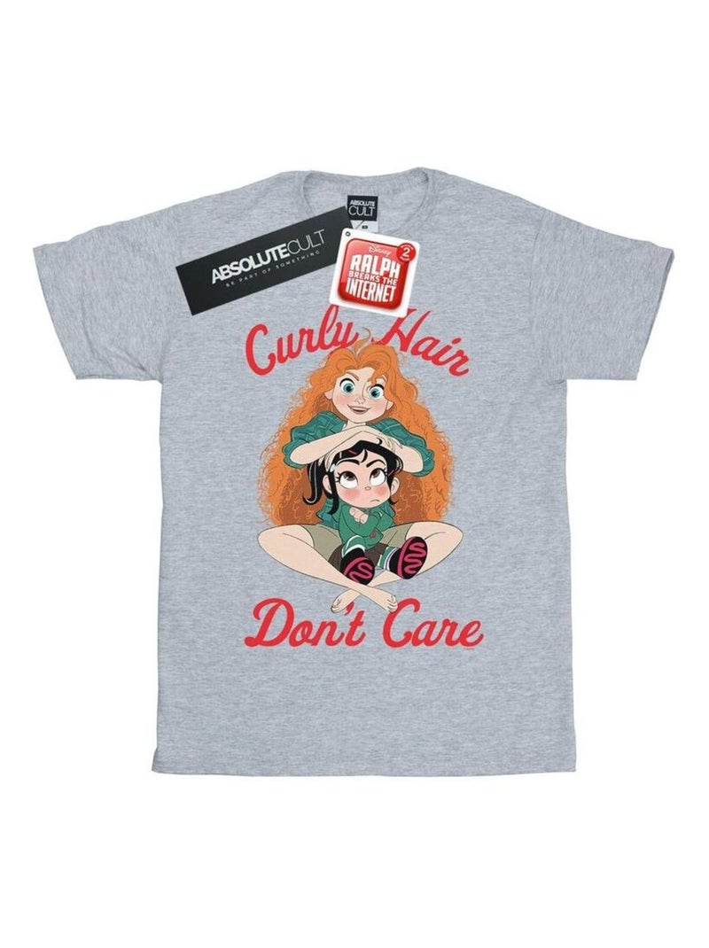 Disney - T-shirt WRECK IT RALPH Gris chiné - Kiabi