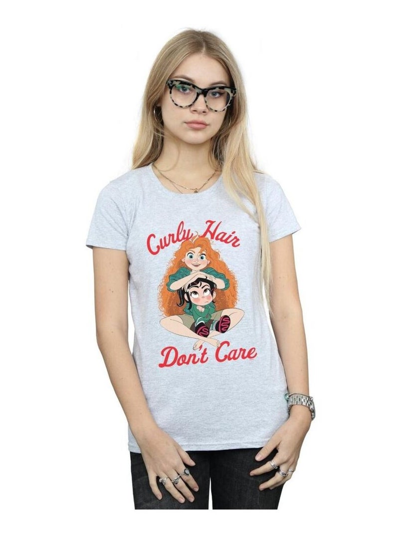 Disney - T-shirt WRECK IT RALPH Gris chiné - Kiabi
