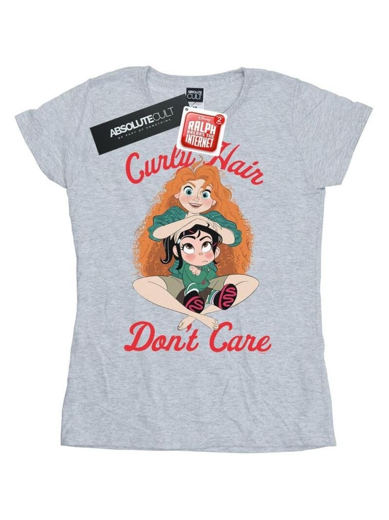 Disney - T-shirt WRECK IT RALPH Gris chiné - Kiabi
