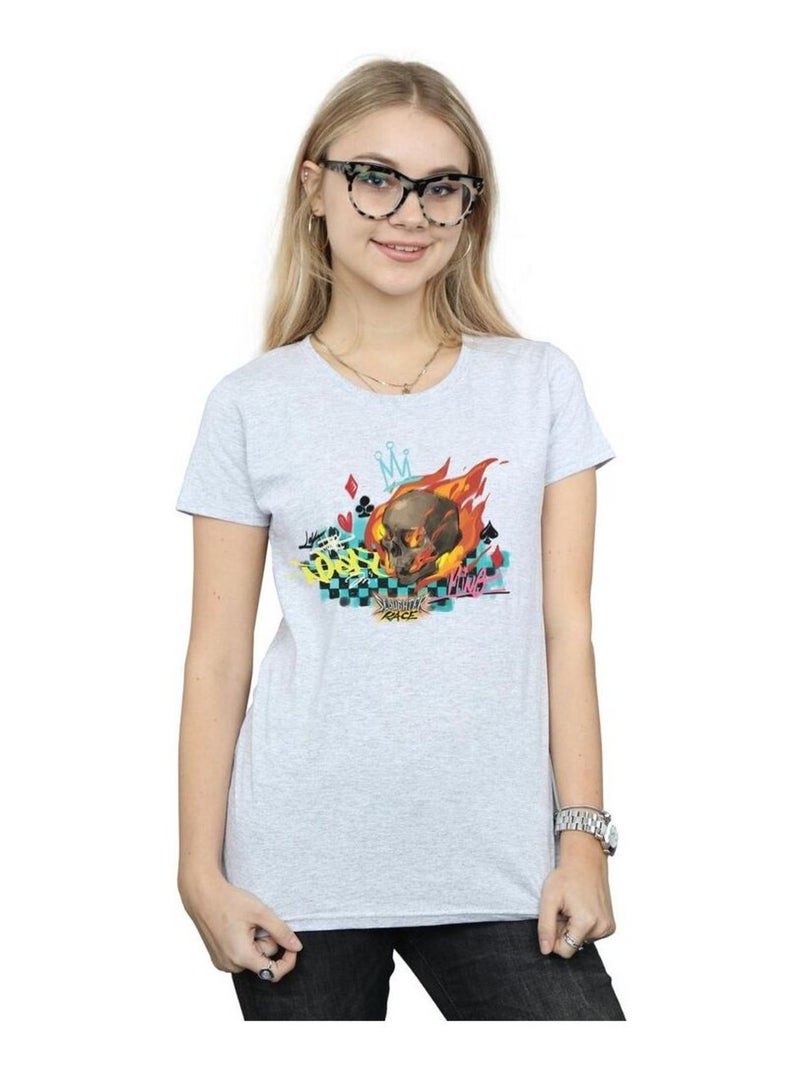 Disney - T-shirt WRECK IT RALPH Gris chiné - Kiabi