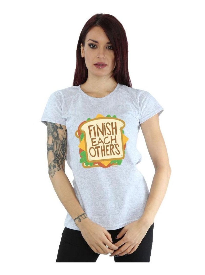 Disney - T-shirt WRECK IT RALPH Gris chiné - Kiabi