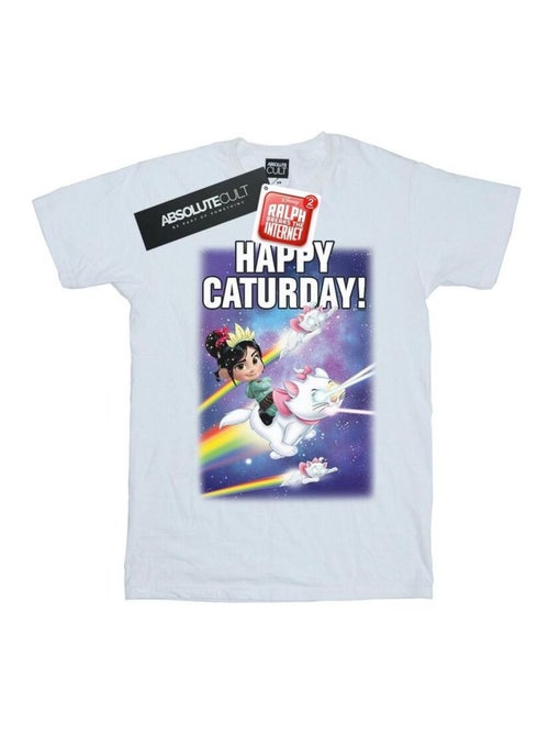 Disney - T-shirt WRECK IT RALPH HAPPY CATURDAY - Kiabi Disney - T-shirt WRECK IT RALPH HAPPY CATURDAY - Kiabi