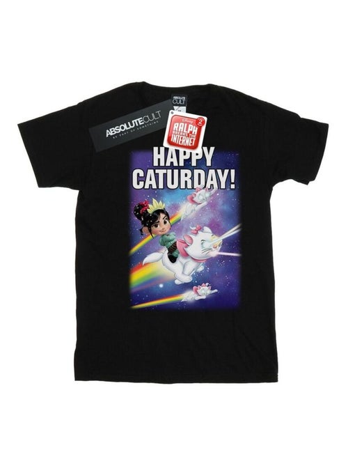 Disney - T-shirt WRECK IT RALPH HAPPY CATURDAY - Kiabi Disney - T-shirt WRECK IT RALPH HAPPY CATURDAY - Kiabi