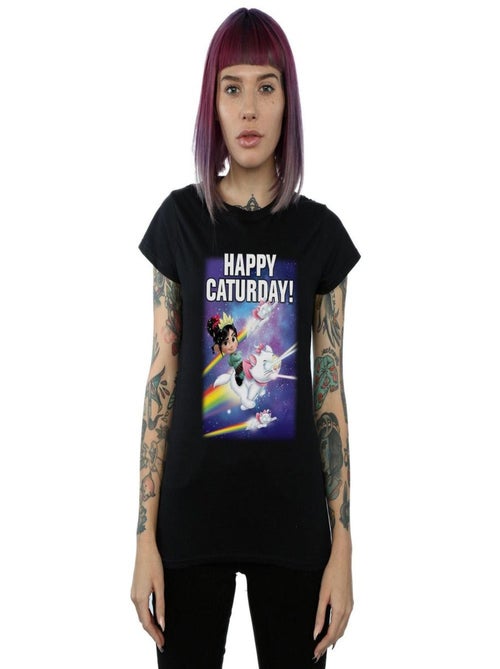 Disney - T-shirt WRECK IT RALPH HAPPY CATURDAY - Kiabi