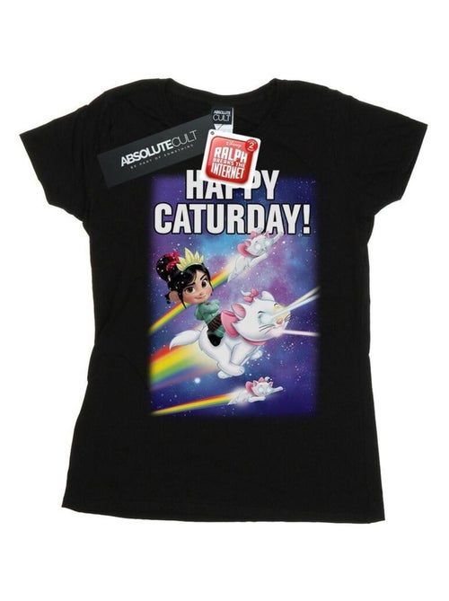 Disney - T-shirt WRECK IT RALPH HAPPY CATURDAY - Kiabi Disney - T-shirt WRECK IT RALPH HAPPY CATURDAY - Kiabi