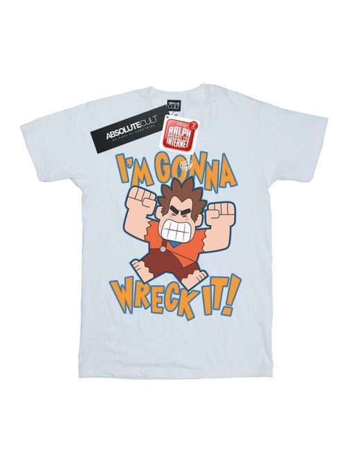 Disney - T-shirt WRECK IT RALPH I'M GONNA WRECK IT - Kiabi