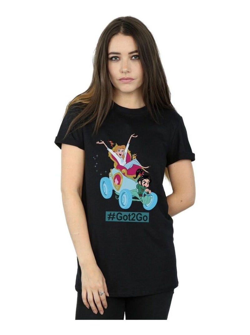 Disney - T-shirt WRECK IT RALPH Noir - Kiabi
