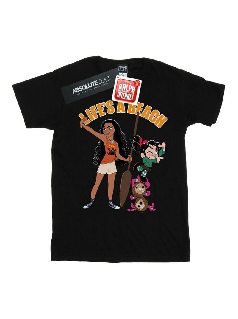 Disney - T-shirt WRECK IT RALPH Noir - Kiabi