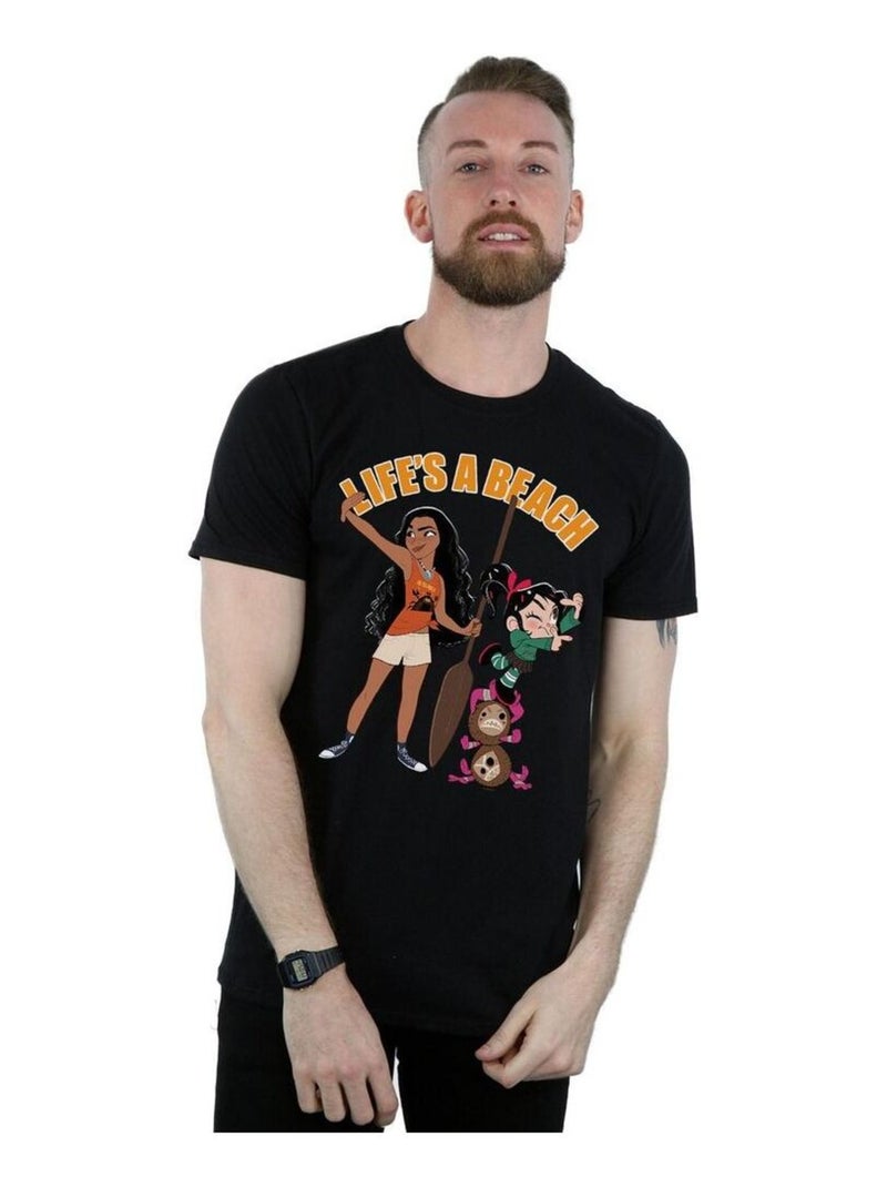 Disney - T-shirt WRECK IT RALPH Noir - Kiabi