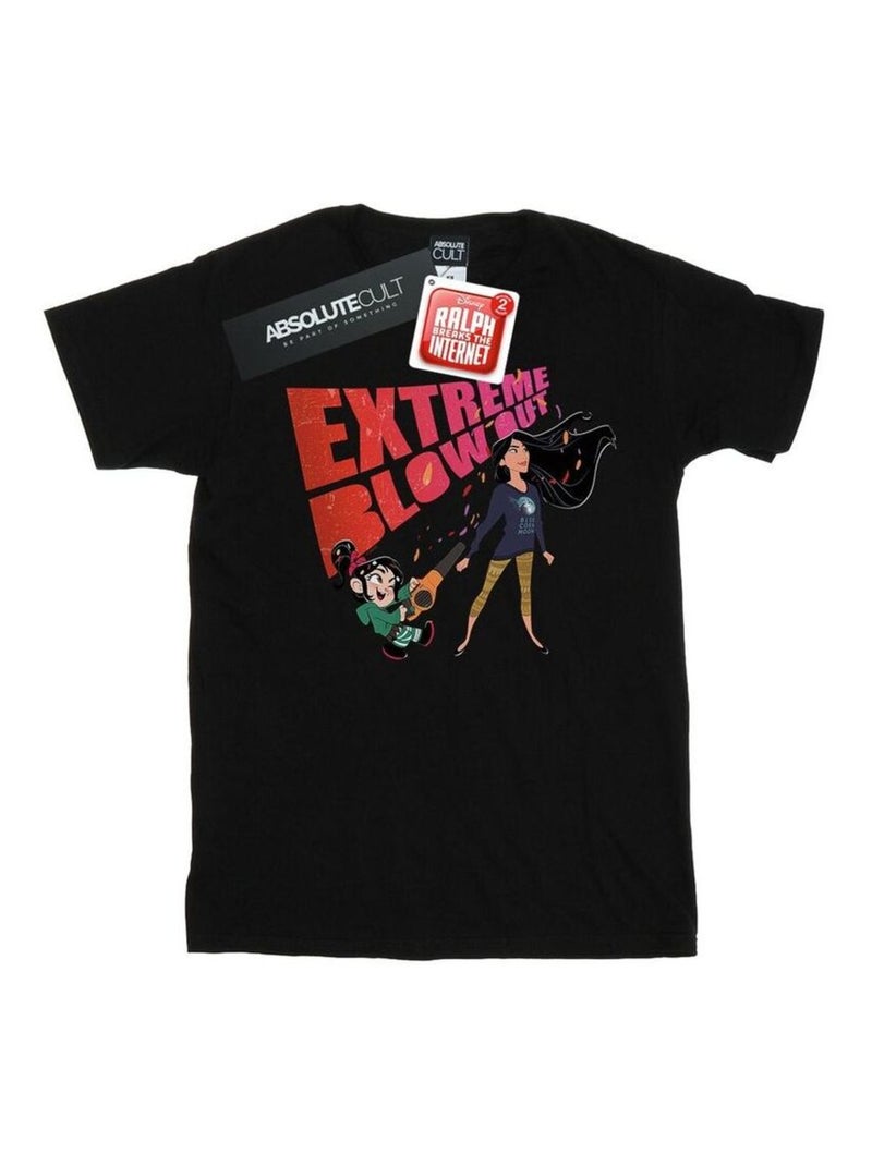 Disney - T-shirt WRECK IT RALPH Noir - Kiabi