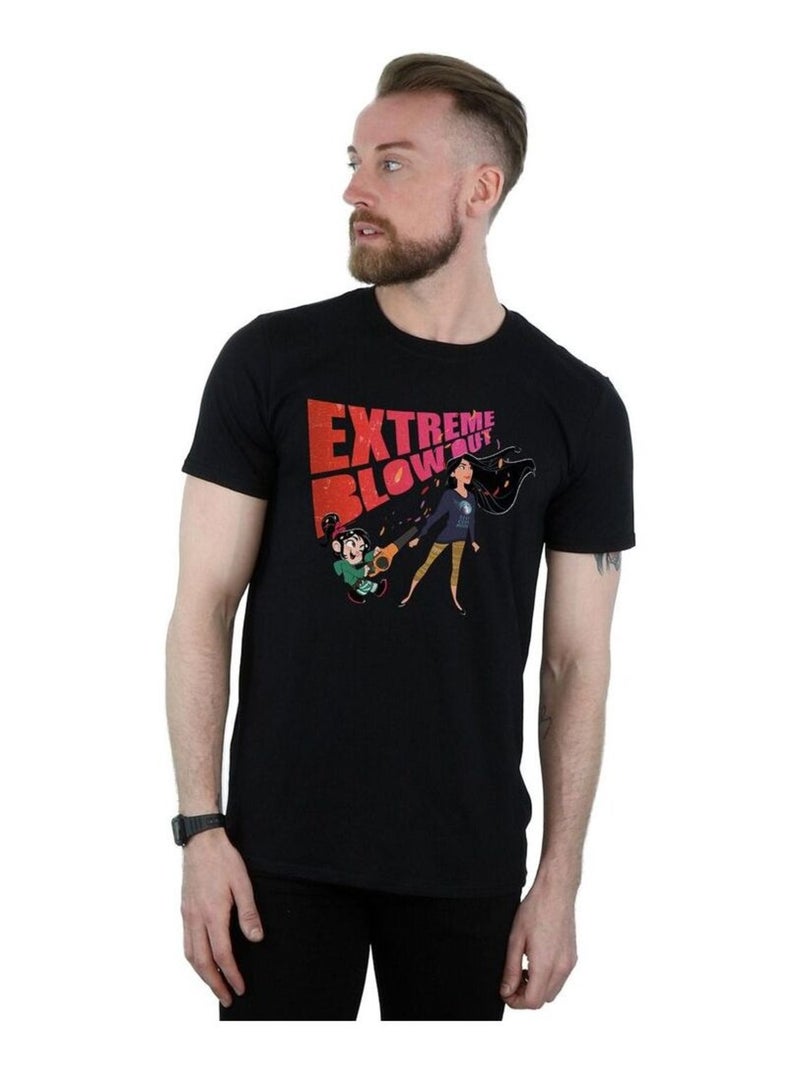 Disney - T-shirt WRECK IT RALPH Noir - Kiabi